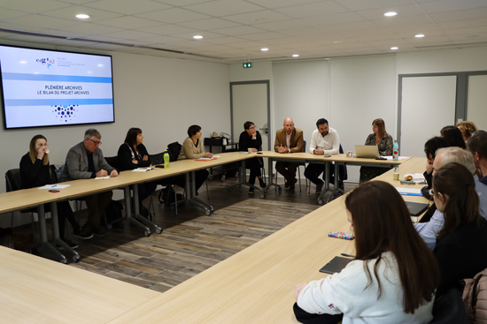 Plénière archives au CdG62 - 9 novembre 2023