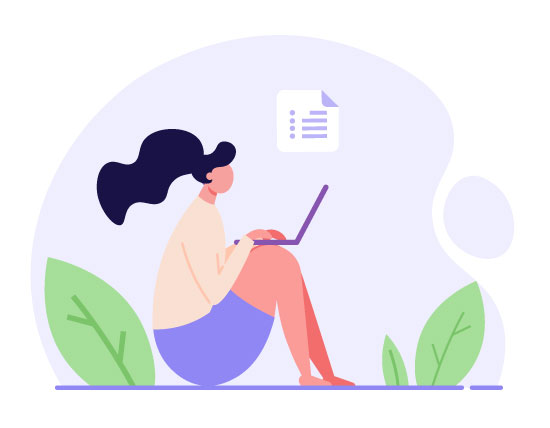 Illustration - Démarche en ligne