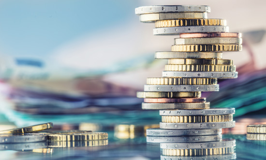 Pile de pièces - Euros